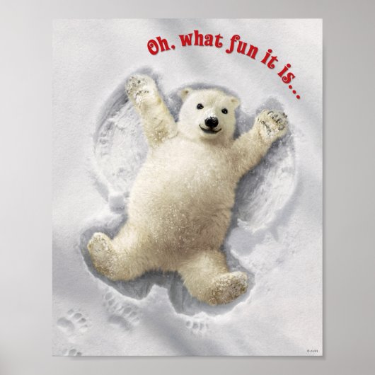 Really Big Snow Angel ポスター (正面)