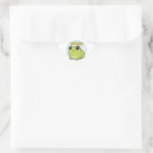 Really Frog Sticker Cute Side Eye Frog Meme Kawaii 星シール (バッグ)