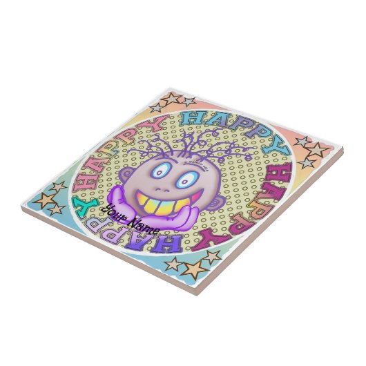 Really Happy Face タイル (側面)