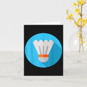 Really Like Badminton Shuttle Birdie 8 カード (黄色い花)