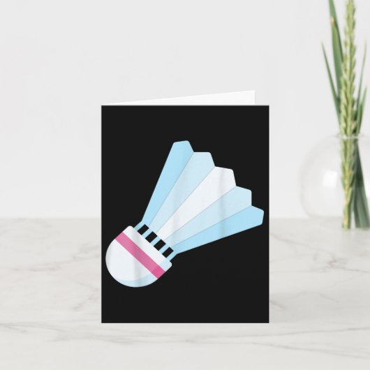 Really Like Badminton Shuttle Birdie 9  カード (正面)