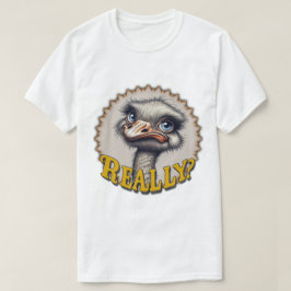 Really? Ostrich Men's T-Shirt Tシャツ