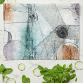 Realm of Air Paul Klee抽象芸術表現者 キッチンタオル (折り畳み)