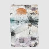 Realm of Air Paul Klee抽象芸術表現者 ゴルフタオル (正面)