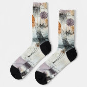 Realm of Air Paul Klee抽象芸術表現者 ソックス (左)