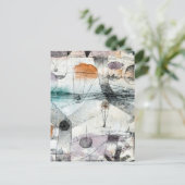 Realm of Air Paul Klee抽象芸術表現者 ポストカード (スタンド正面)