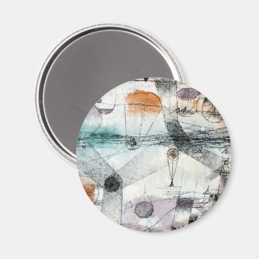 Realm of Air Paul Klee抽象芸術表現者 マグネット (正面/裏面)