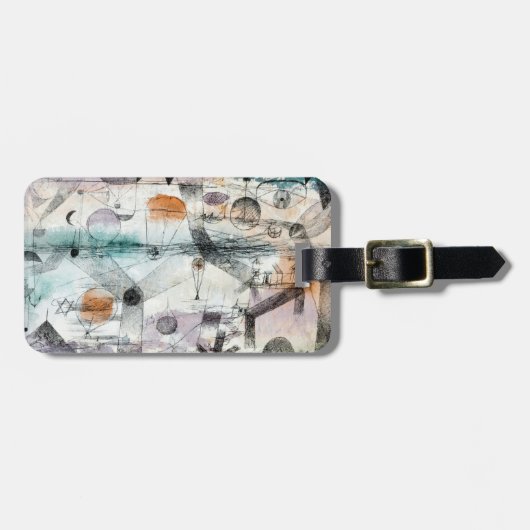 Realm of Air Paul Klee抽象芸術表現者 ラゲッジタグ (正面横)