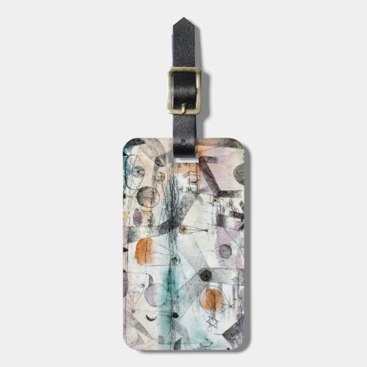 Realm of Air Paul Klee抽象芸術表現者 ラゲッジタグ (正面縦)