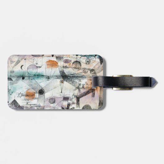 Realm of Air Paul Klee抽象芸術表現者 ラゲッジタグ (裏面横)