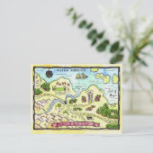 Realm of Good応援マップはがき ポストカード (スタンド正面)