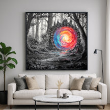 Realm Portal -カラフルファンタジーイラストレーションスタイル