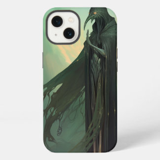 Realm Walkers: 黒曜石のウォーロック ファンタジーアートプリント iPhone 13ケース
