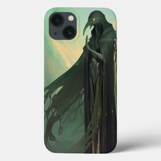 Realm Walkers: Obsidian Warlockファンタジーアートプリント Case-Mate iPhoneケース (裏面)