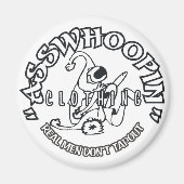 REALMENDONTAPOUT マグネット (正面)