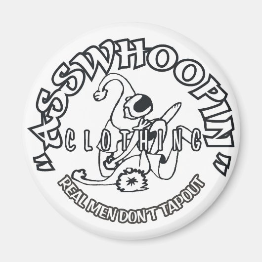 REALMENDONTAPOUT マグネット (正面)