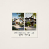 Realtor 2 Photo Professional Personalized QR Code (正面)