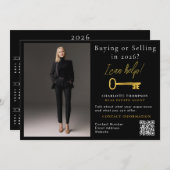 Realtor Buying Selling Real Estate 2026 Gold Key シーズンカード (正面/裏面)