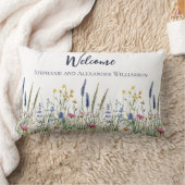 Realtor Closing Gift Wildflower Welcome Pillow ランバークッション (ブランケット)