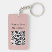 Realtor Photo Keychain Business Card キーホルダー (裏面)