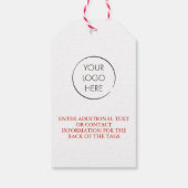 Realtor Pop By Marketing Valentine's Day Referral ギフトタグ (裏面)