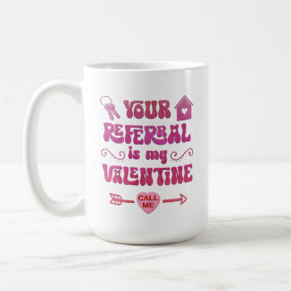 Realtor Valentine, Personalized Real Estate Gift コーヒーマグカップ