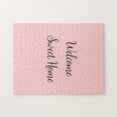 Realtor welcome home housewarming add your name te ジグソーパズル (横)