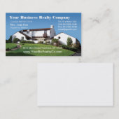 Realty Companyの編集可能名刺 名刺 (正面/裏面)