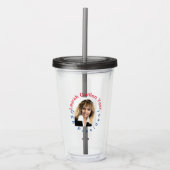 #REALUSAPRESIDENTLAURAHGUILLEN アクリルタンブラー (正面)