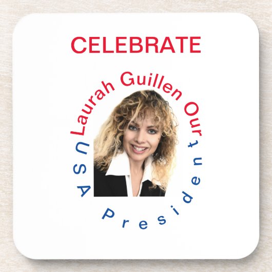 #REALUSAPRESIDENTLAURAHGUILLEN コースター (正面)