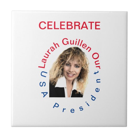 #REALUSAPRESIDENTLAURAHGUILLEN タイル (正面)