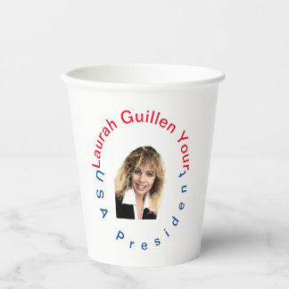 #REALUSAPRESIDENTLAURAHGUILLEN 紙コップ