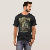 ReAnimator 死はただ始まりにすぎない 1985 楽しいレトロ Tシャツ (正面フル)