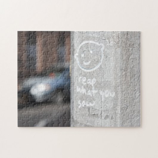 Reap What You Sow New York City Graffiti写真NYC ジグソーパズル (横)