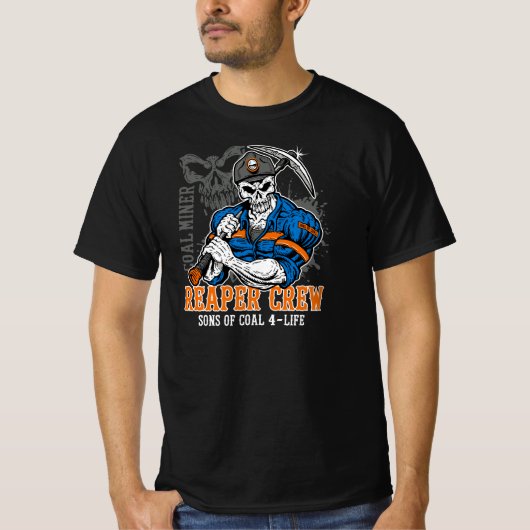 REAPER CREW 石炭の息子たち Tシャツ (正面)