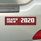 Reaper/Goblin 2020赤い立ち上がりバンパーシール バンパーステッカー (車上)