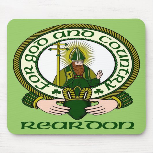 Reardonの一族のモットーのマウスパッド マウスパッド (正面)