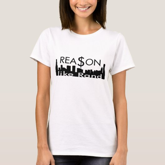Reason Like Randレディーストップ Tシャツ (正面)