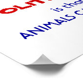 Reasonable animals ポスター (角)