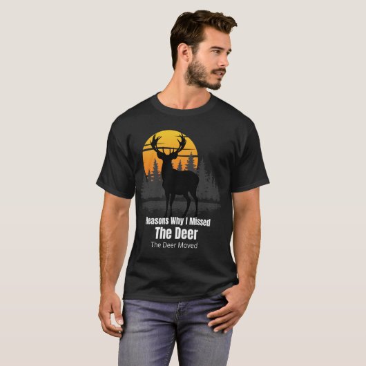 Reasons Why I Missed The Deer Tシャツ (正面フル)