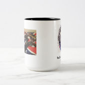 REBのコーヒー・マグ ツートーンマグカップ (中央)