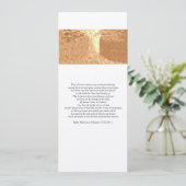 Reb Nachmanの祈りの言葉4インチx 9.25インチカード(封筒つき) 招待状 (スタンド正面)