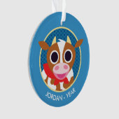 Reba牛 オーナメント (正面)