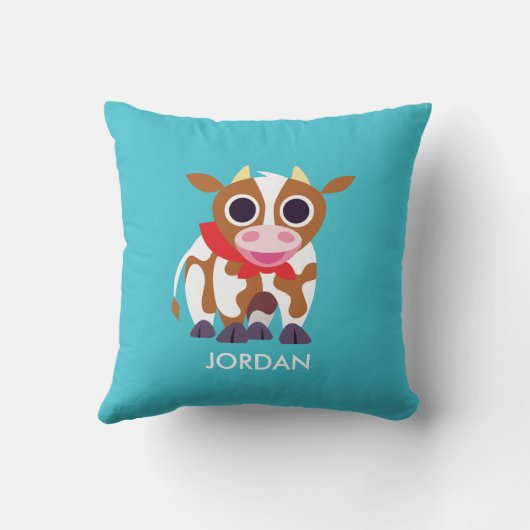 Reba牛 クッション (裏面)