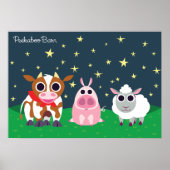 Reba、Leary、Lulu at Night ポスター (正面)