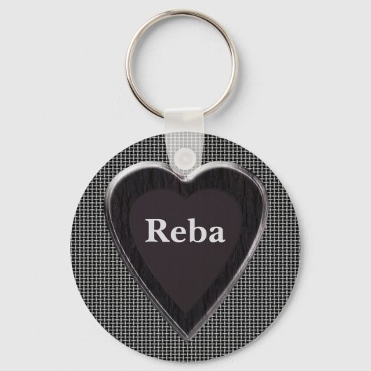 Reba Stole My Heart Keychain キーホルダー (正面)