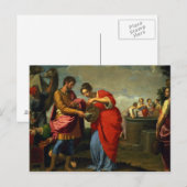 RebeccaとEliezer at the Well, c.1626-27 ポストカード (正面/裏面)