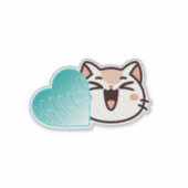 Rebecca Cat Sticker シール (正面)