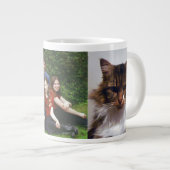 Rebekahの家族およびミトン ジャンボコーヒーマグカップ (正面右)