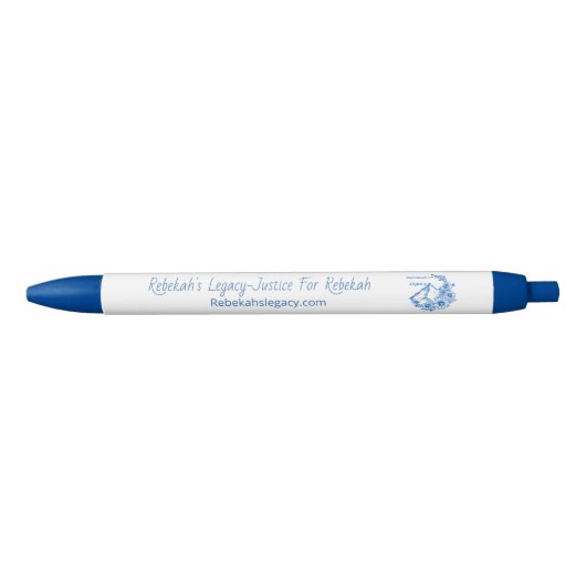 Rebekah’s Legacy Awareness Pen 黒ボールペン (正面)
